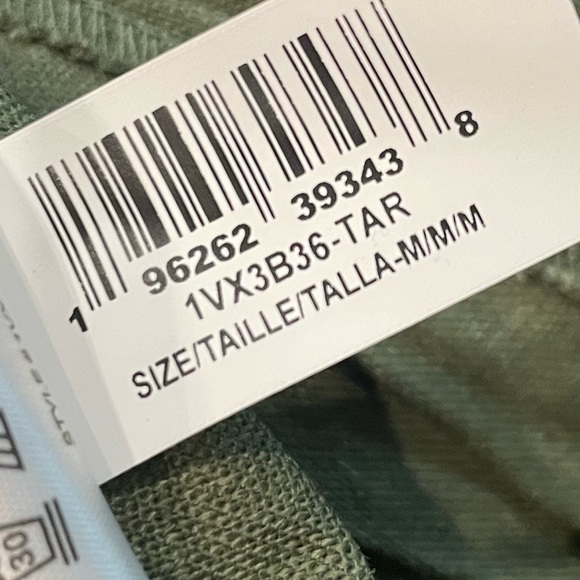 BCBGeneration Relaxed Stretch Tie Waist Short Green Women’s Size M - Picture 6 of 6